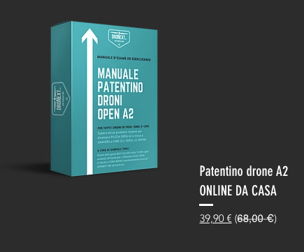 ATENTINO DRONE A2: MANUALE + ESERCIZIARIO + LINK A ESAME A2 ONLINE DA CASA SCONTATO DEL 62%