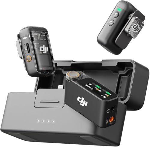 DJI Mic 2 (2 TX + 1 RX + Custodia di ricarica)